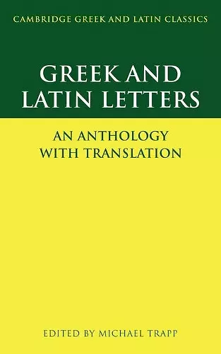 Greek and Latin Letters cover