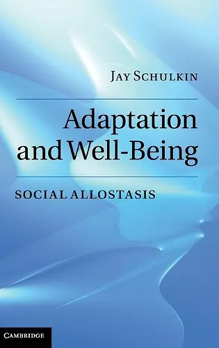 Adaptation and Well-Being cover