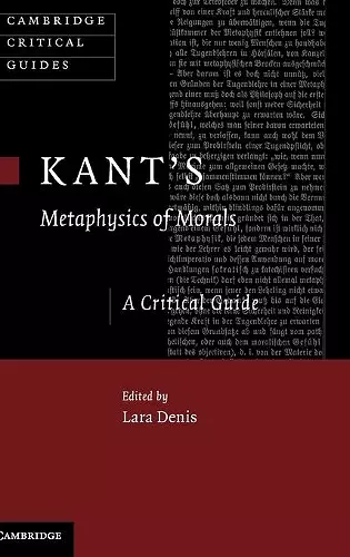 Kant's Metaphysics of Morals cover