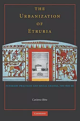 The Urbanisation of Etruria cover