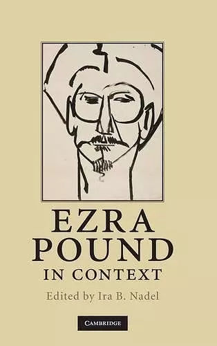 Ezra Pound in Context cover