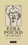 Ezra Pound in Context cover