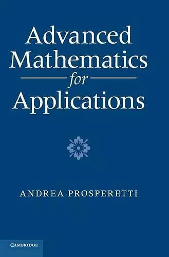 Advanced Mathematics for Applications cover