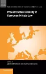 Precontractual Liability in European Private Law cover