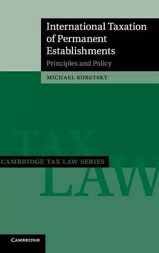 International Taxation of Permanent Establishments cover