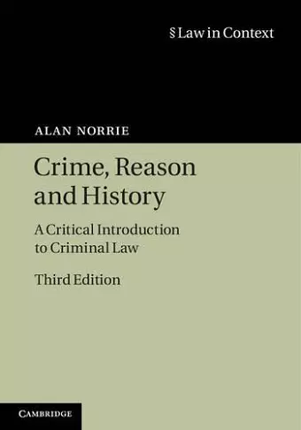 Crime, Reason and History cover