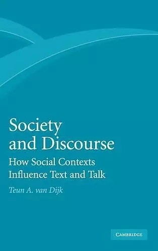 Society and Discourse cover