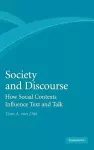 Society and Discourse cover