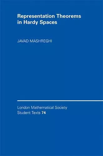 Representation Theorems in Hardy Spaces cover