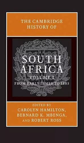 The Cambridge History of South Africa cover