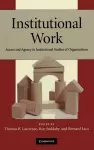 Institutional Work cover
