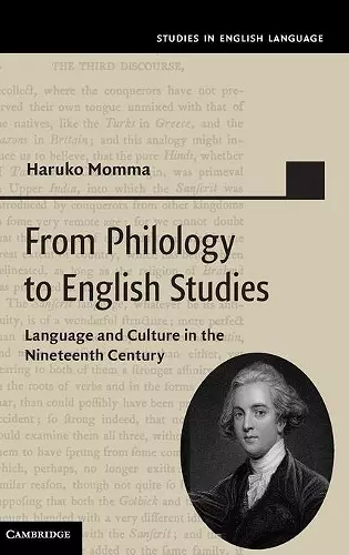 From Philology to English Studies cover