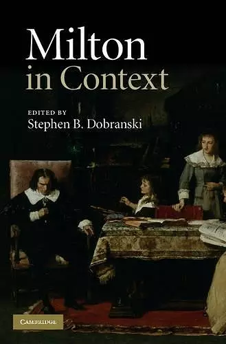 Milton in Context cover