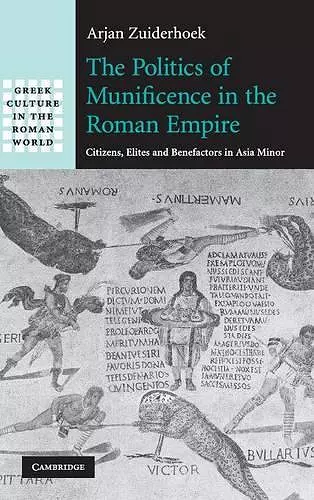 The Politics of Munificence in the Roman Empire cover