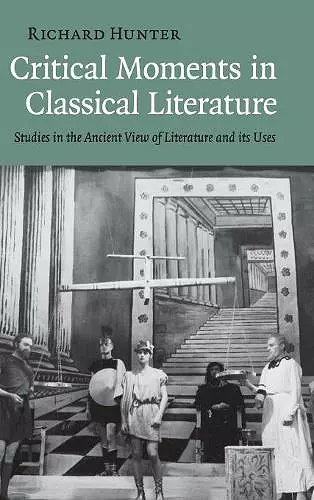 Critical Moments in Classical Literature cover