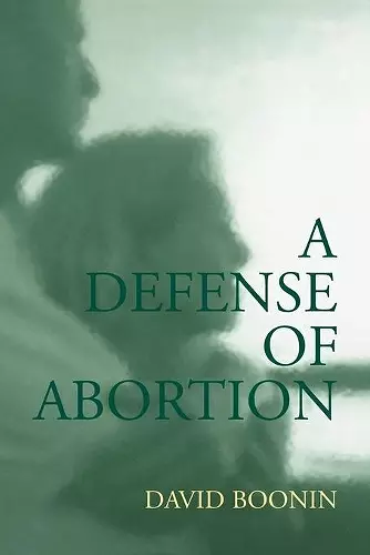 A Defense of Abortion cover