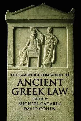 The Cambridge Companion to Ancient Greek Law cover
