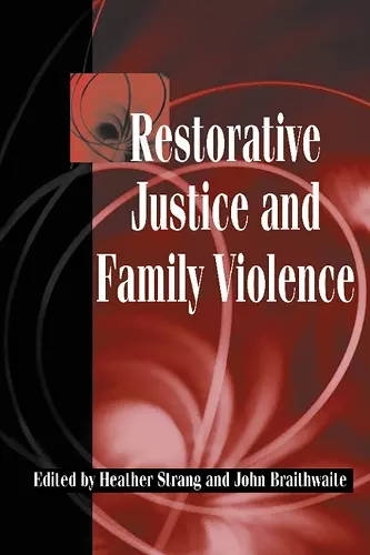 Restorative Justice and Family Violence cover