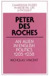 Peter des Roches cover