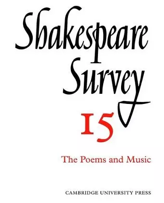 Shakespeare Survey cover