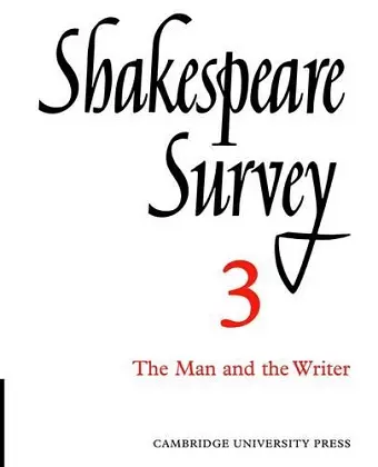 Shakespeare Survey cover