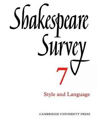 Shakespeare Survey cover