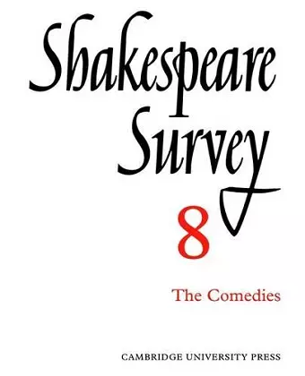 Shakespeare Survey cover