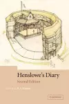 Henslowe's Diary cover