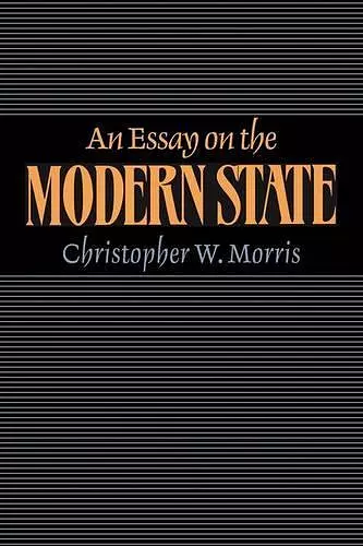 An Essay on the Modern State cover