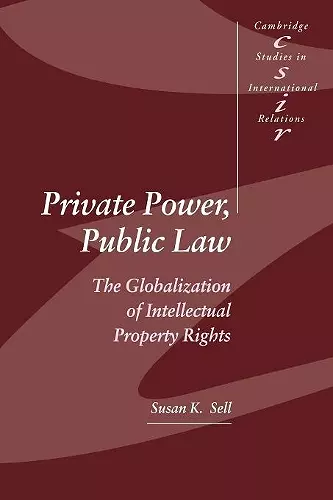 Private Power, Public Law cover