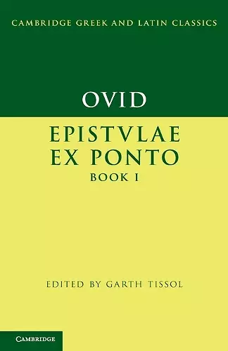 Ovid: Epistulae ex Ponto Book I cover