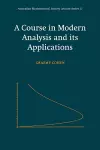 A Course in Modern Analysis and its Applications cover