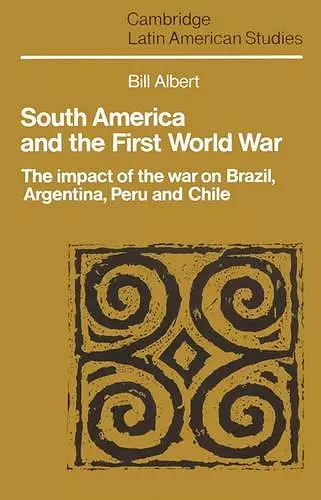 South America and the First World War cover