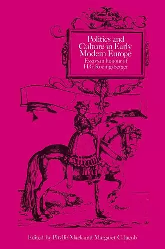 Politics and Culture in Early Modern Europe cover