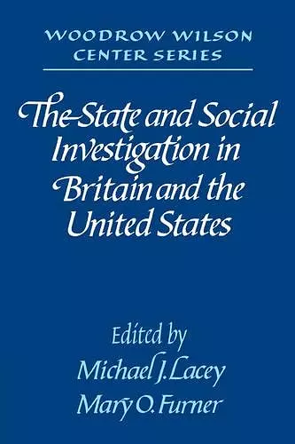 The State and Social Investigation in Britain and the United States cover