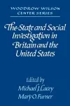 The State and Social Investigation in Britain and the United States cover