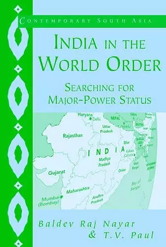 India in the World Order cover