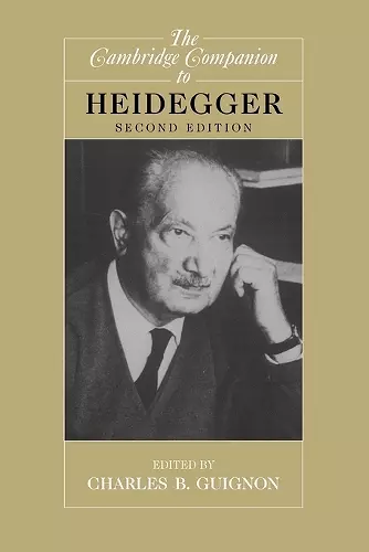 The Cambridge Companion to Heidegger cover