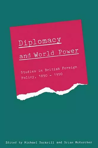 Diplomacy and World Power cover