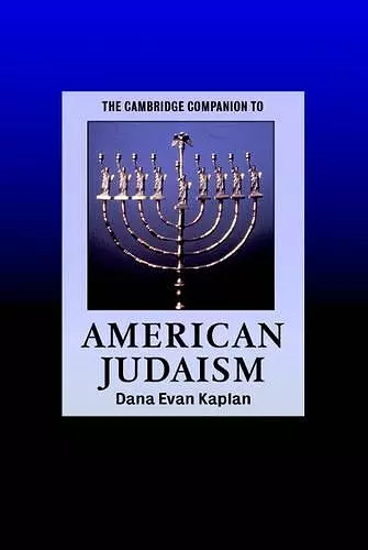 The Cambridge Companion to American Judaism cover