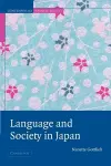 Language and Society in Japan cover