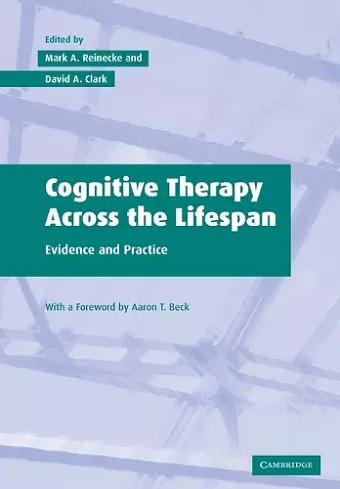 Cognitive Therapy across the Lifespan cover