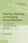 Planning, Proposing, and Presenting Science Effectively cover