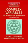 Complex Variables cover