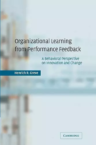 Organizational Learning from Performance Feedback cover