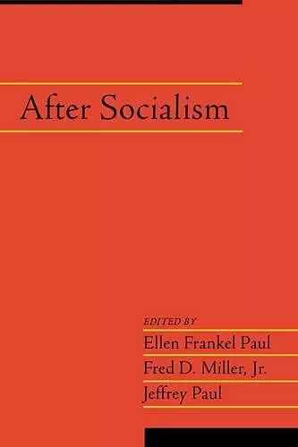 After Socialism: Volume 20, Part 1 cover