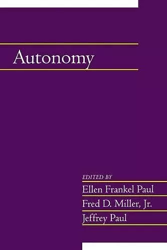Autonomy: Volume 20, Part 2 cover