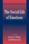 The Social Life of Emotions cover