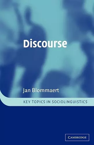 Discourse cover