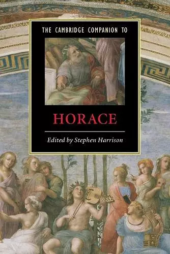 The Cambridge Companion to Horace cover